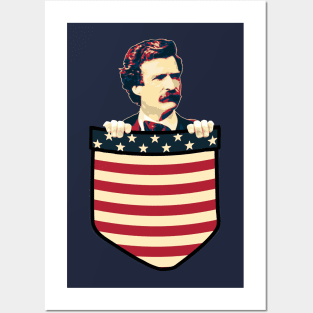 Mark Twain America In My Pocket Posters and Art